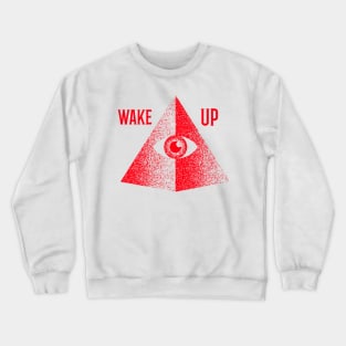 Wake Up Pyramid Crewneck Sweatshirt